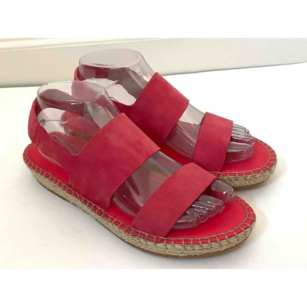 Cole Haan Leather Slingback Cushioned Sandals Pink Size 8 - Picture 3 of 8